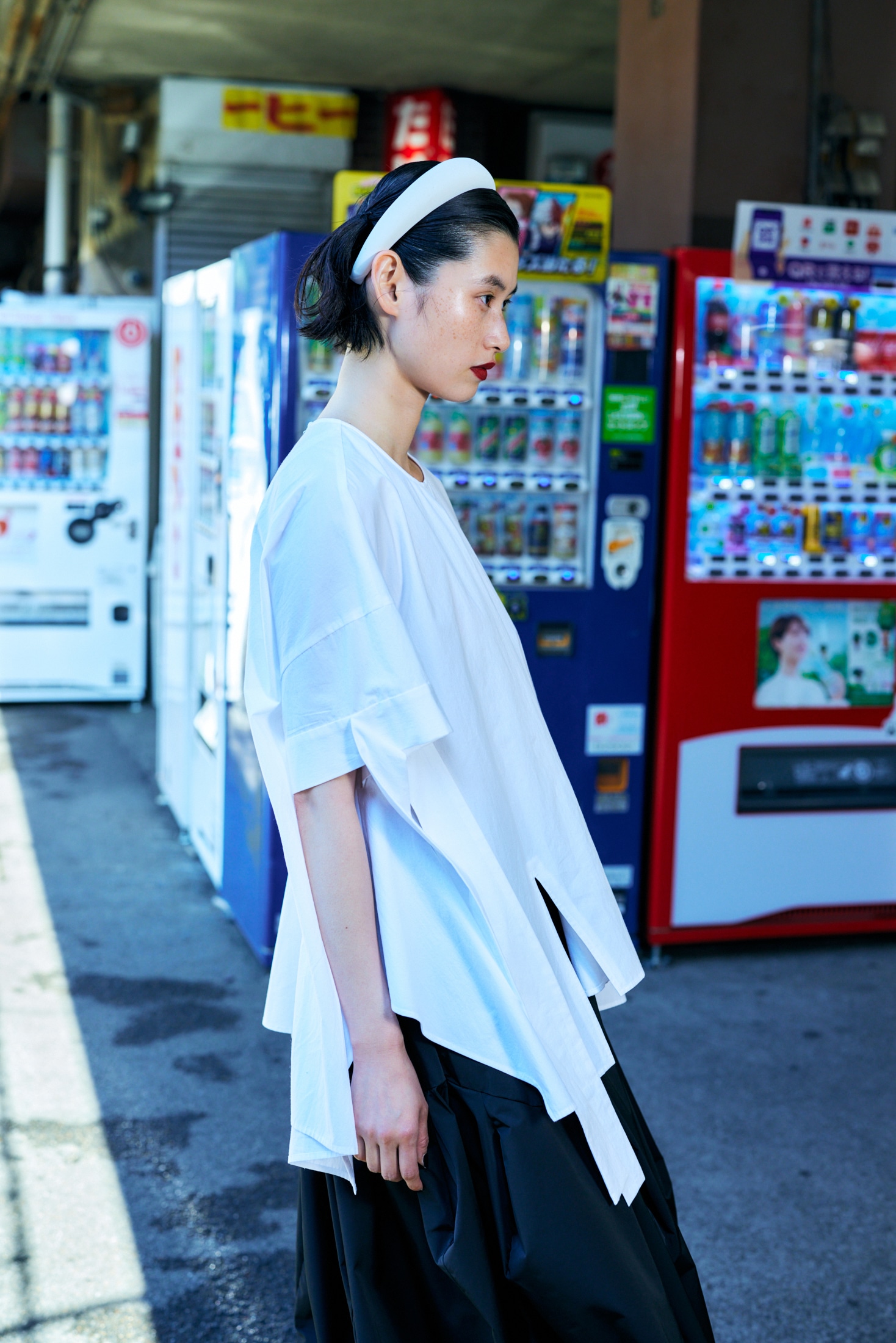 SLIT RANDOM-HEM PULLOVER｜38｜WHT｜SHIRTS AND BLOUSES｜|ENFÖLD 