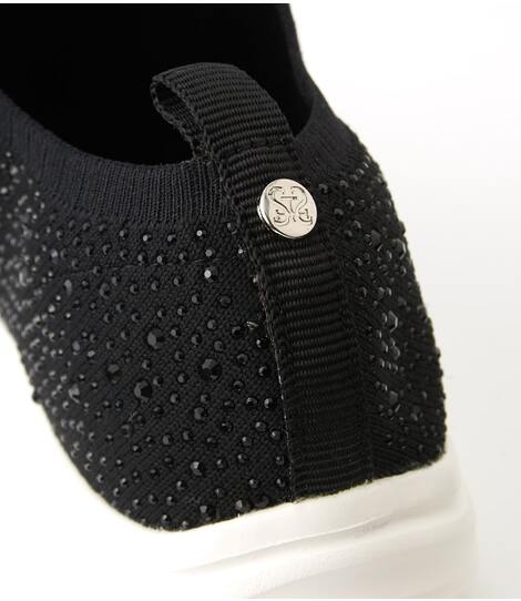 エアリーメッシュスニーカー BLK 22.5cm