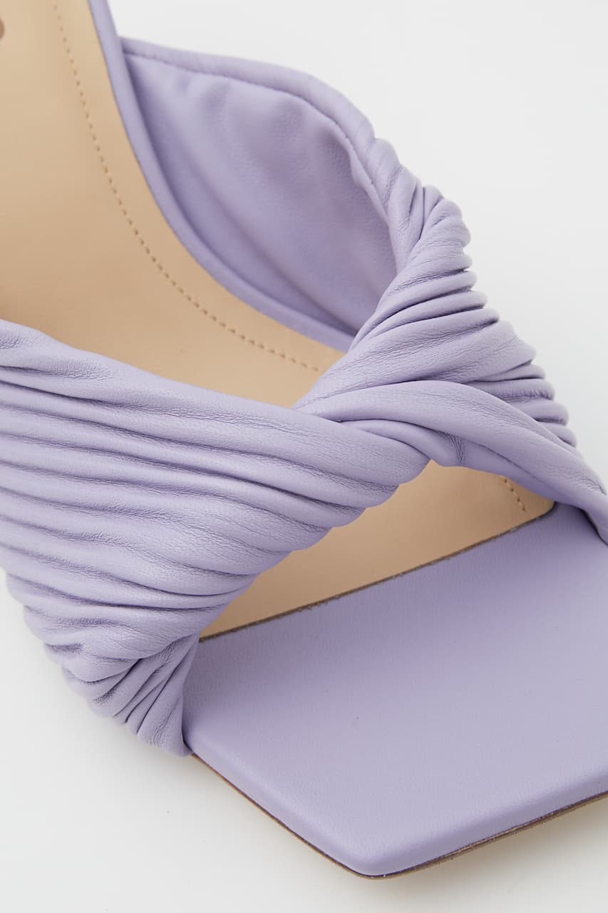 プリーツイストミュール PUR 24.5cm