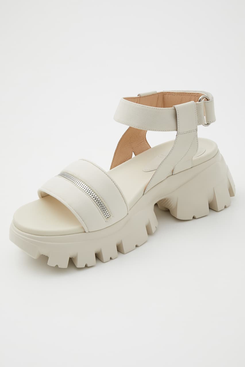 ダイバーラギッドソールサンダル WHT 23.5cm