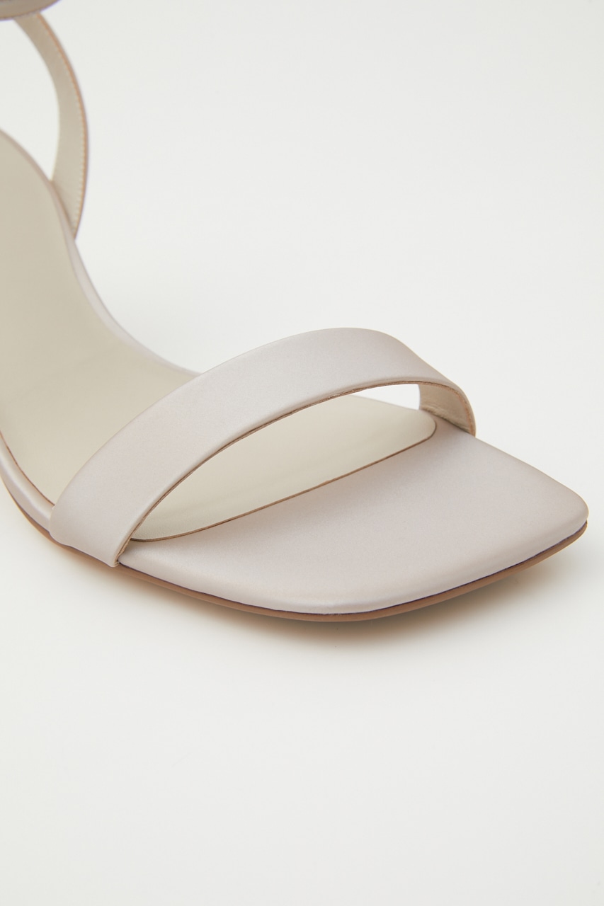 テ-フォニーカラーストーンヒールサンダル S.Pink 22.0cm