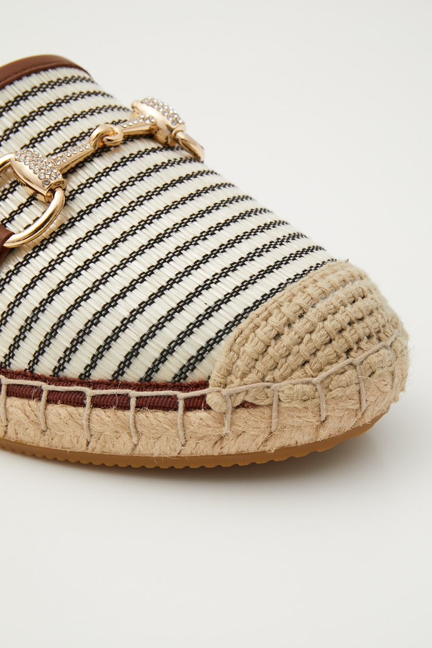 ハシバミビットエスパドリーユ 柄SLV 23.5cm