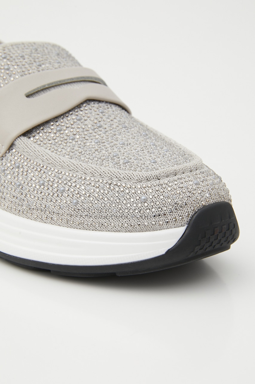 ノアローファーライクスリッポン GRY 23.0cm