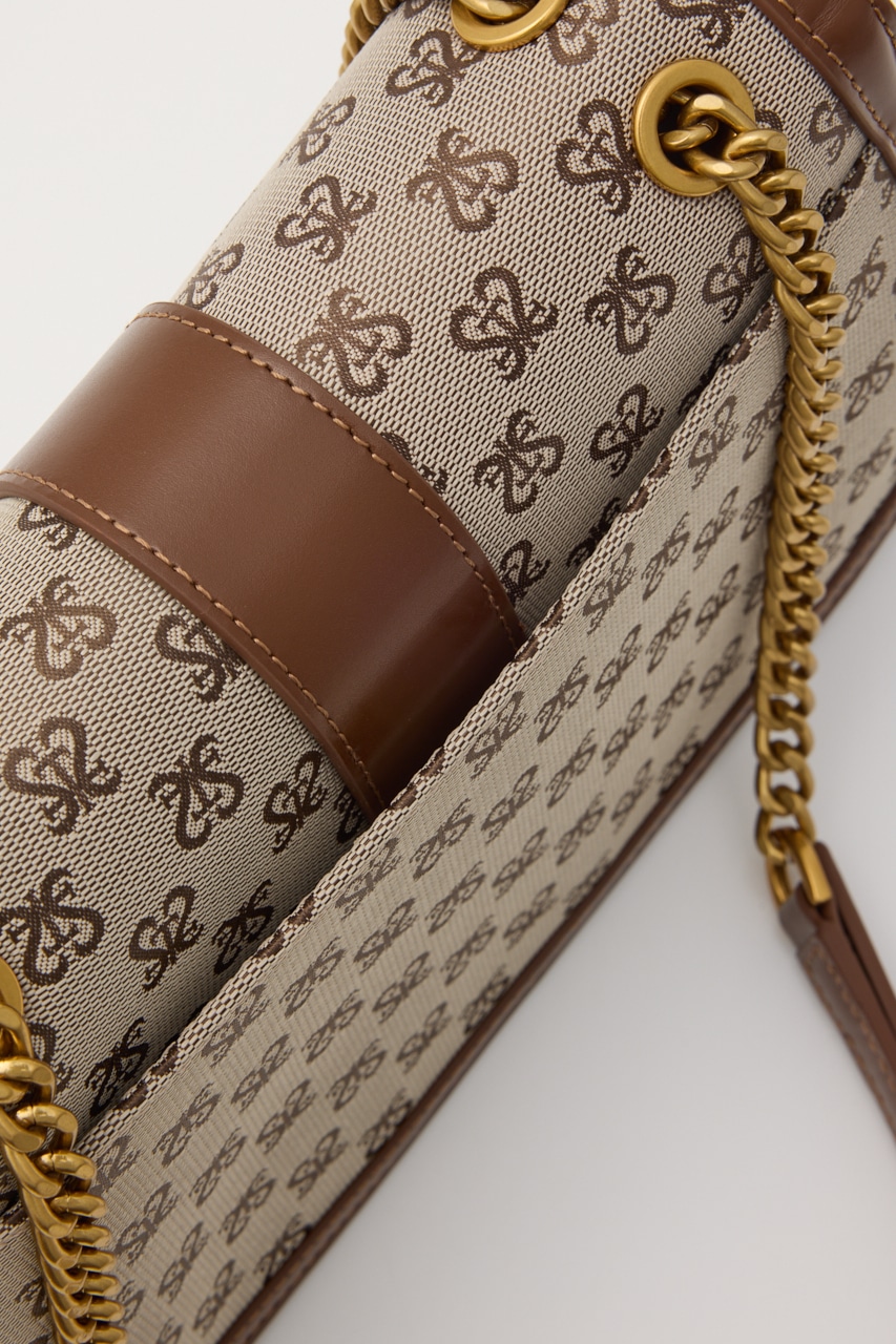 モノグラムフラップバッグ 柄BRN FREE