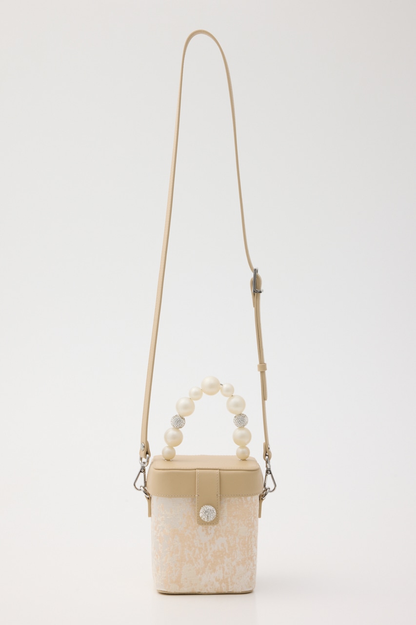 BIGパールバニティバッグ 柄APR FREE