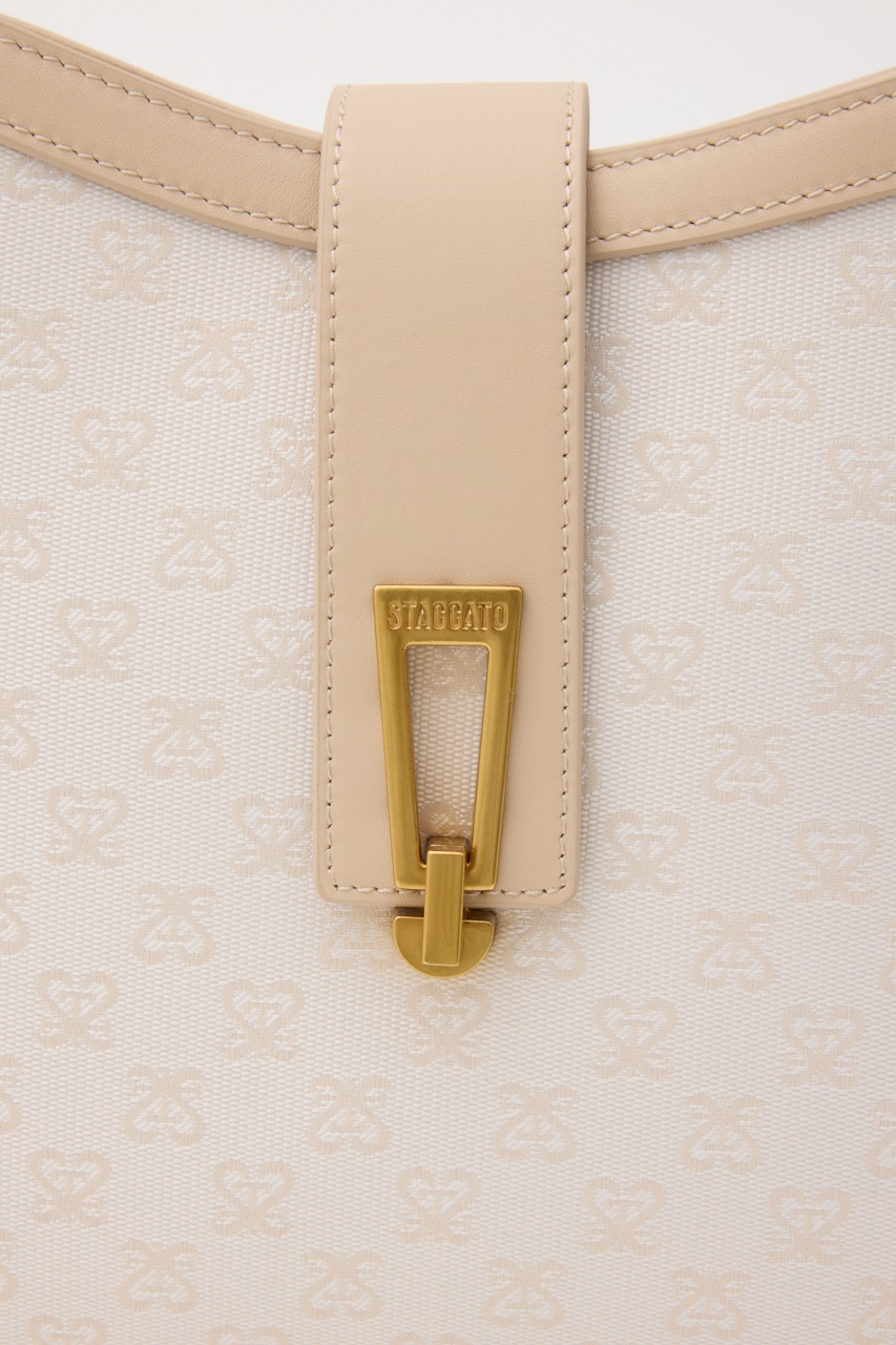 モノグラムライトハンドバッグ 柄WHT FREE