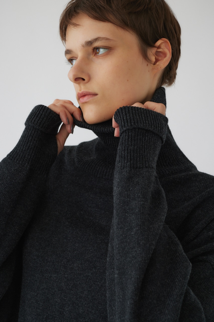 Covered knit OP C.GRY 36