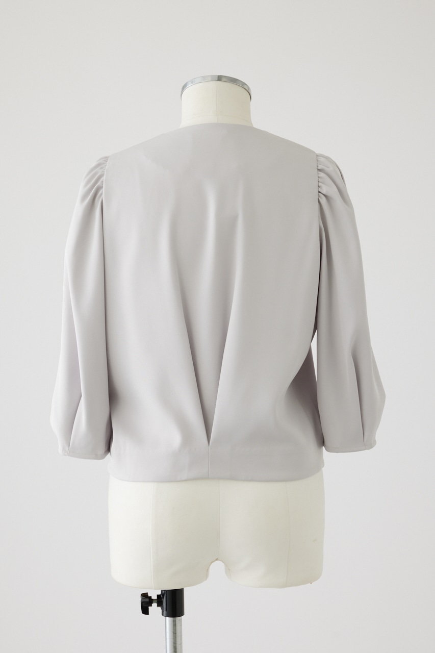 【LIMITED SALE】Volume sleeve short JK L/GRY FREE