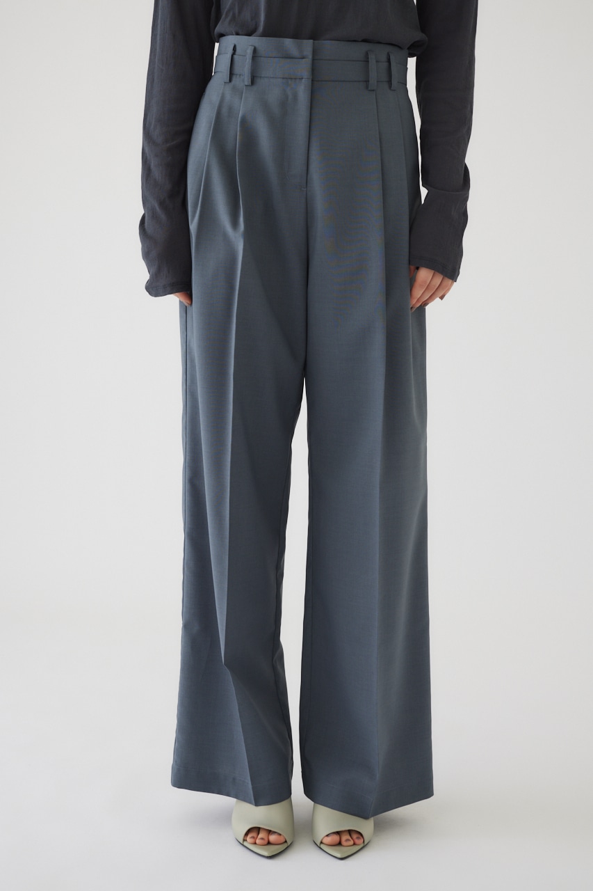 Double waist slacks GRY 38
