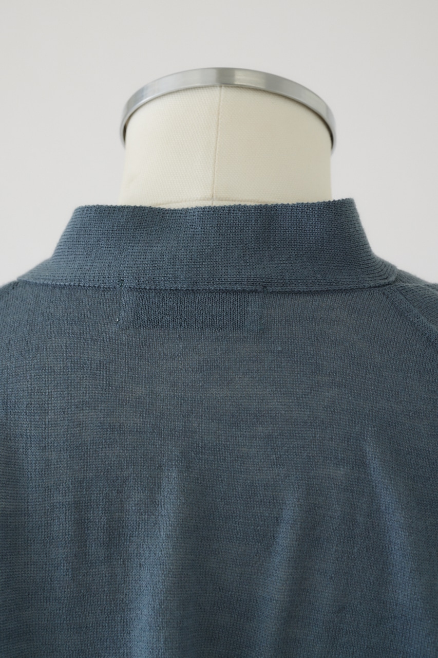【LIMITED SALE】Classic tie knit L/BLU FREE