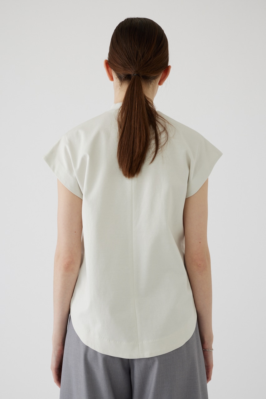 Mannish nosleeve cut tops L/BEG FREE