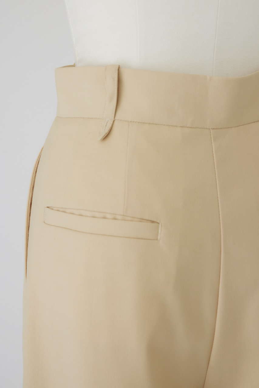 【LIMITED SALE】Wrap wide PT L/BEG 38