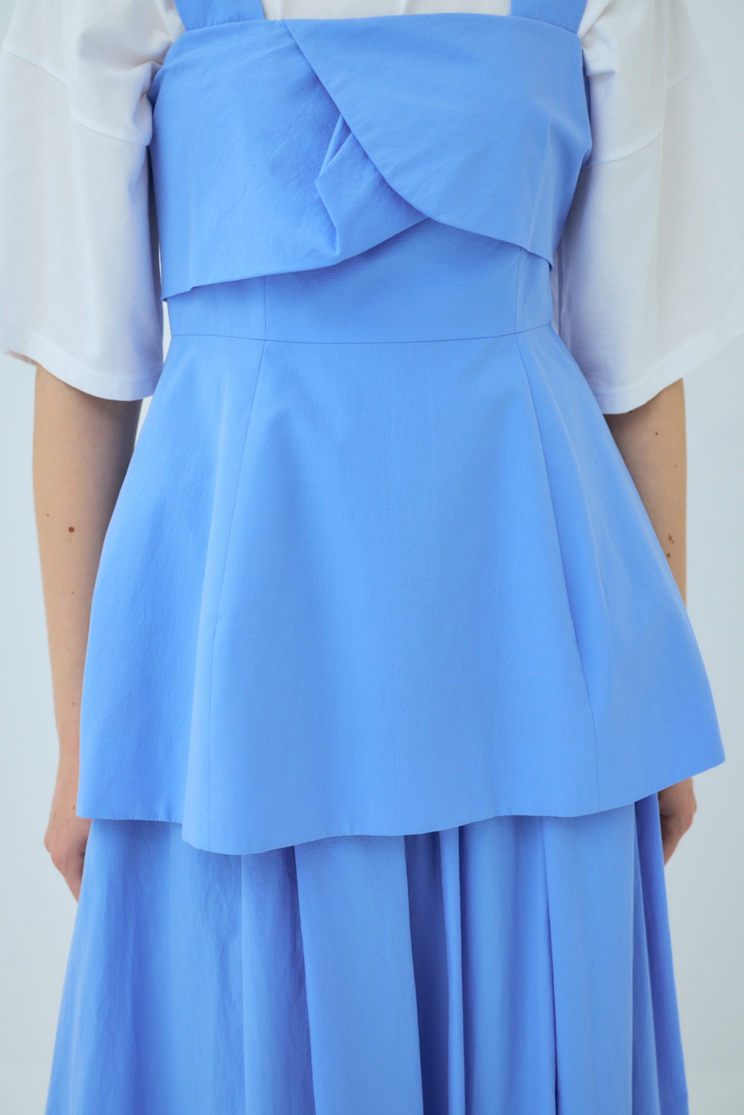 drape tank top parts｜M｜WHT｜shirts and blouses｜någonstans 