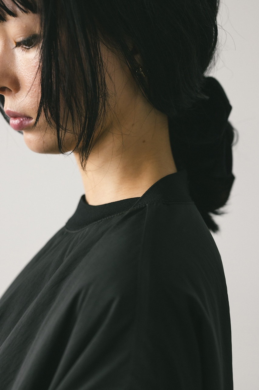 パッファーミニワンピース BLK FREE