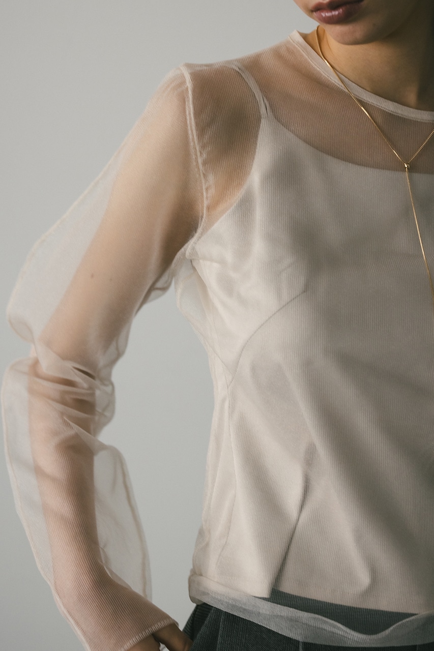 キャミレイヤードグロストップ IVOY FREE