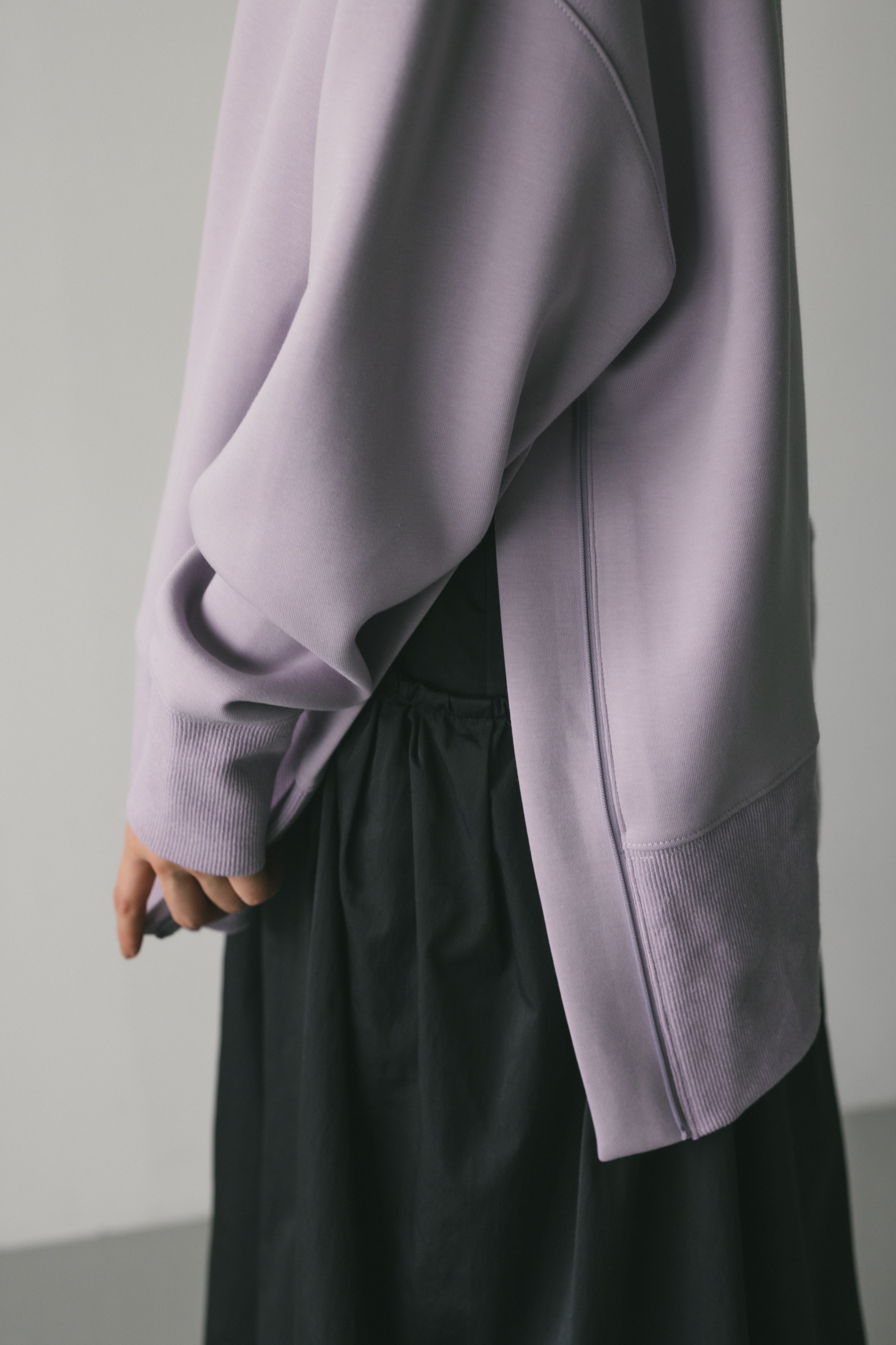 サイドジップオーバースウェット L/PUR FREE