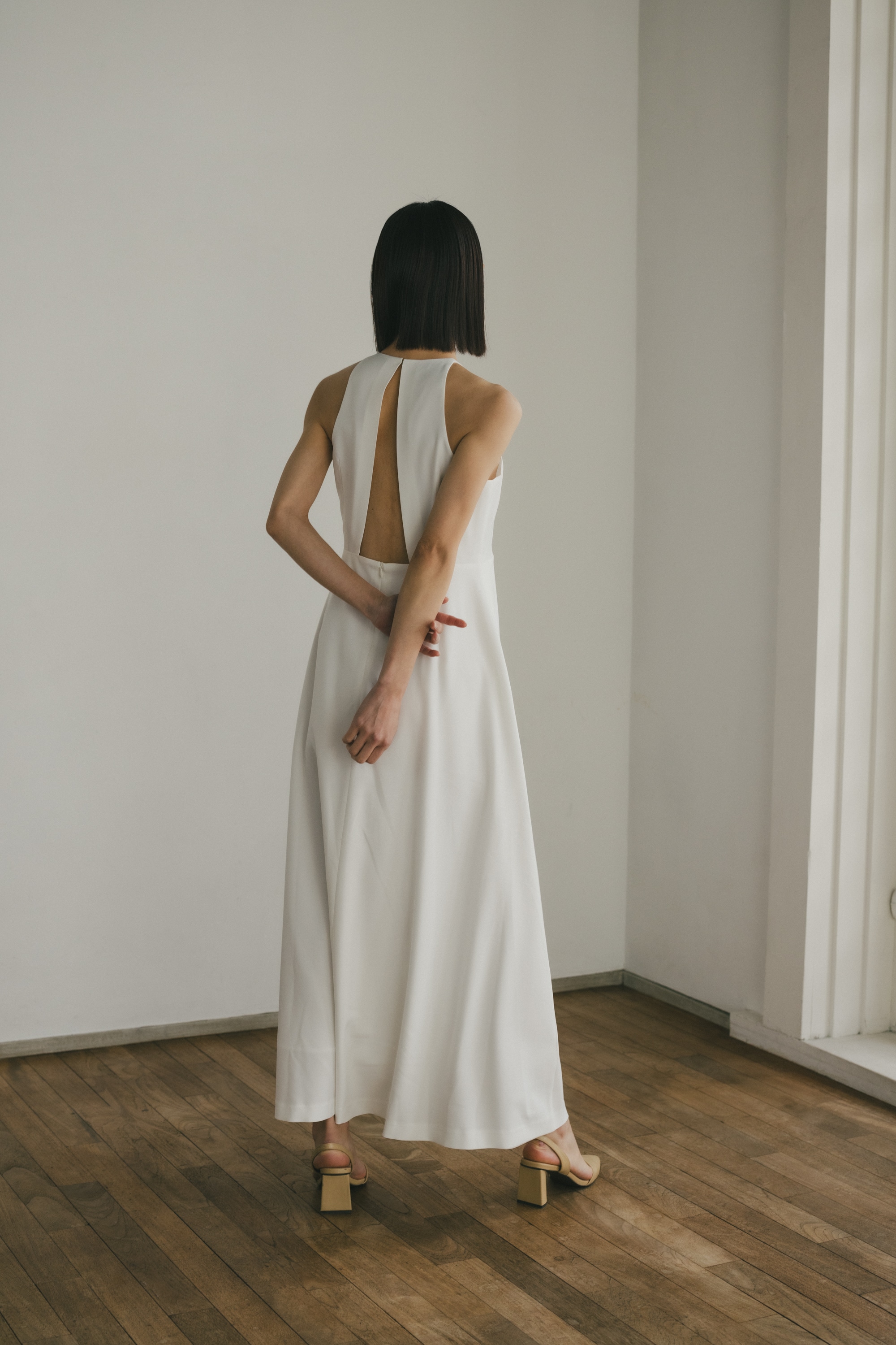 STYLEMIXER | バックオープンアメスリワンピース (ワンピース(ミニ  