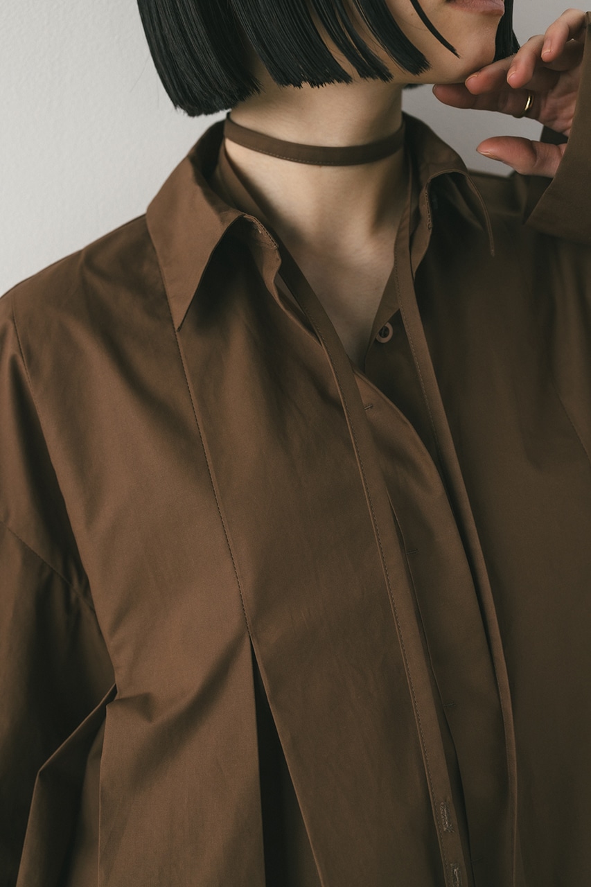 ボックスタックシャツ BRN FREE