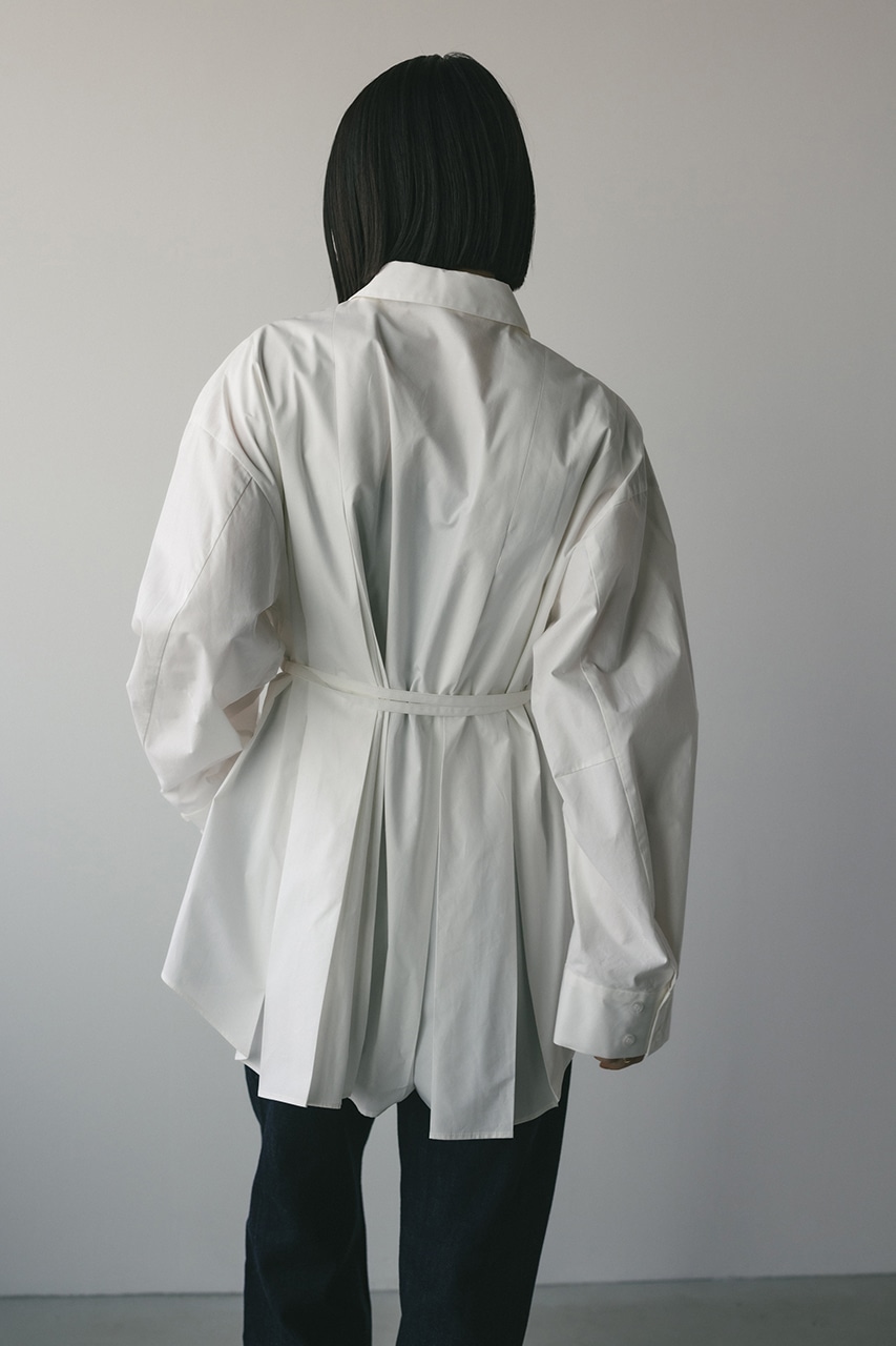 ボックスタックシャツ WHT FREE