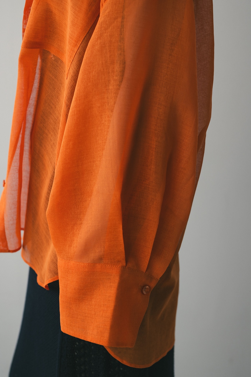 ルーズポケットシアーシャツ ORG FREE