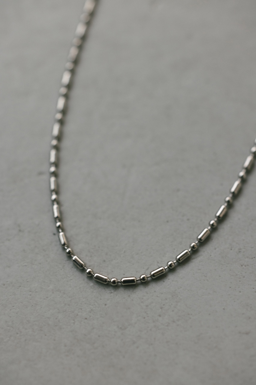 ミニマルランダムチェーンネックレス SLV FREE