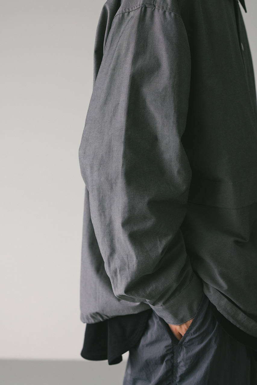 フラップデザインコーチジャケット GRY M