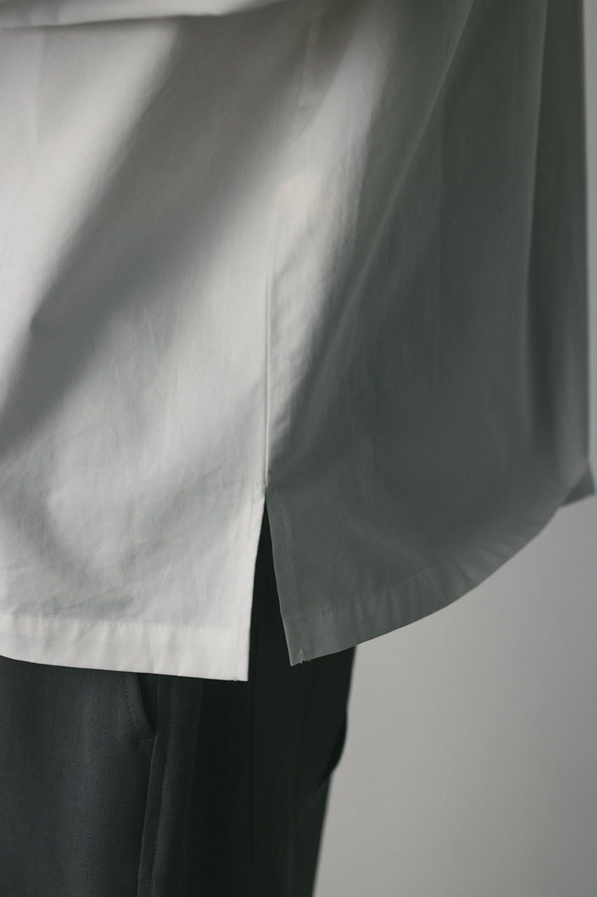 ビッグポケットフラップシャツ WHT L