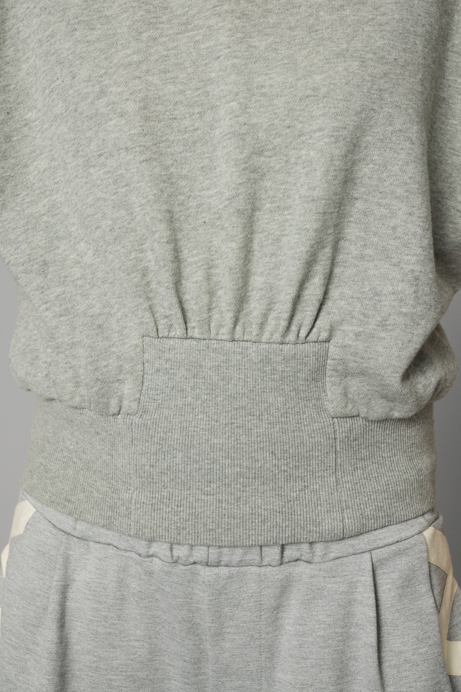 Box cut vest GRY FREE