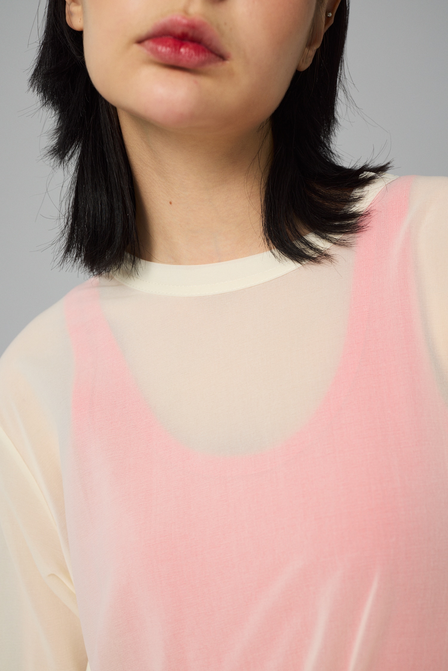 HeRIN.CYE | Sheer squid tops (Tシャツ・カットソー(長袖