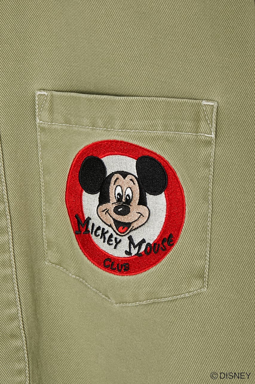 Disney SERIES CREATED by MOUSSY | MD MMC OVERSIZED SH (シャツ
