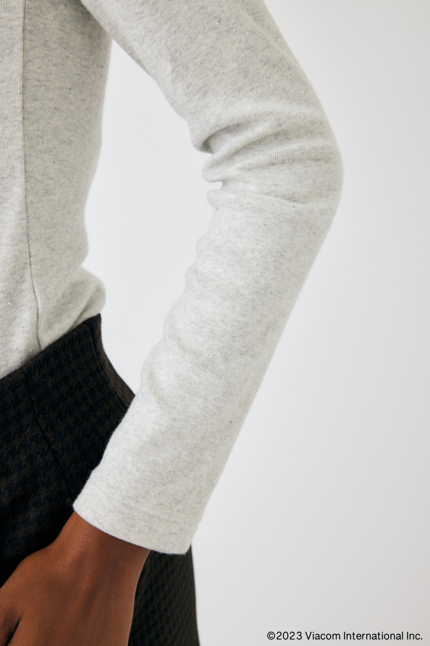 MTV TIGHT LS Tシャツ T.GRY FREE