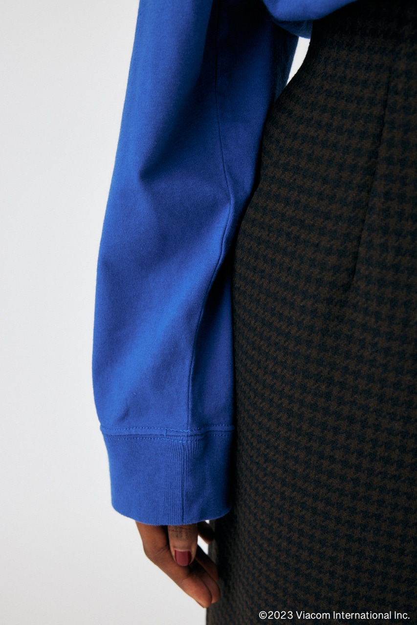 MTV LONG SLEEVE Tシャツ BLU FREE