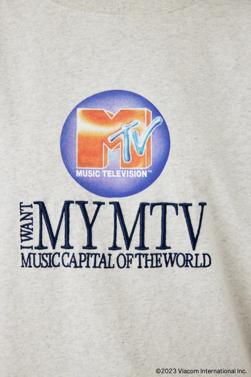 MTV LONG SLEEVE Tシャツ T.GRY FREE