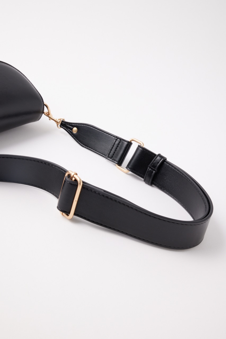 SADDLE SHOULDER バッグ BLK FREE