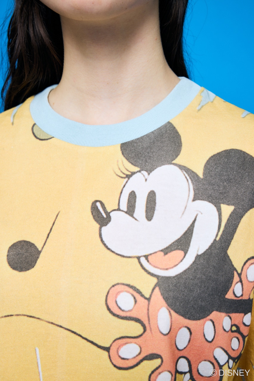 MD RETRO BIG Tシャツ / MICKEY L/BLU FREE
