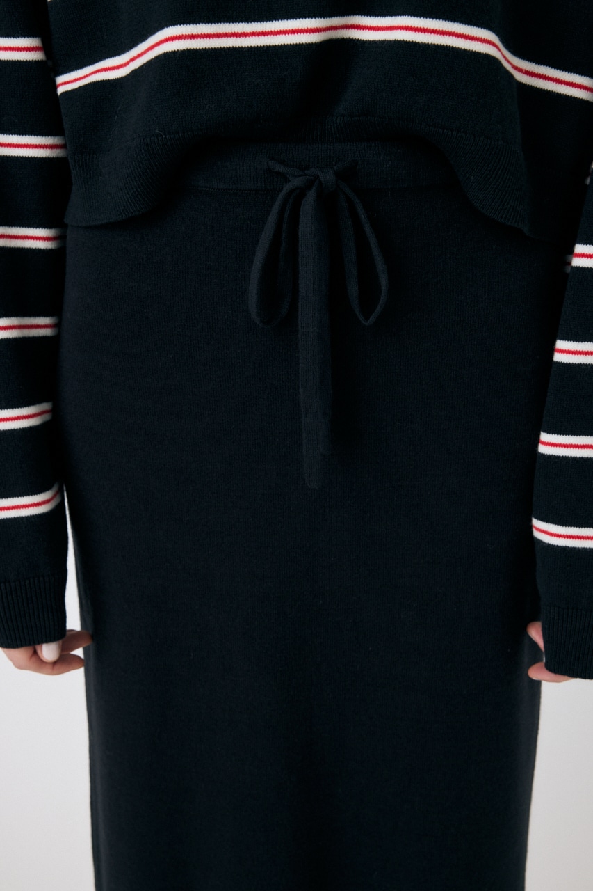 PENCIL ニットスカート BLK FREE