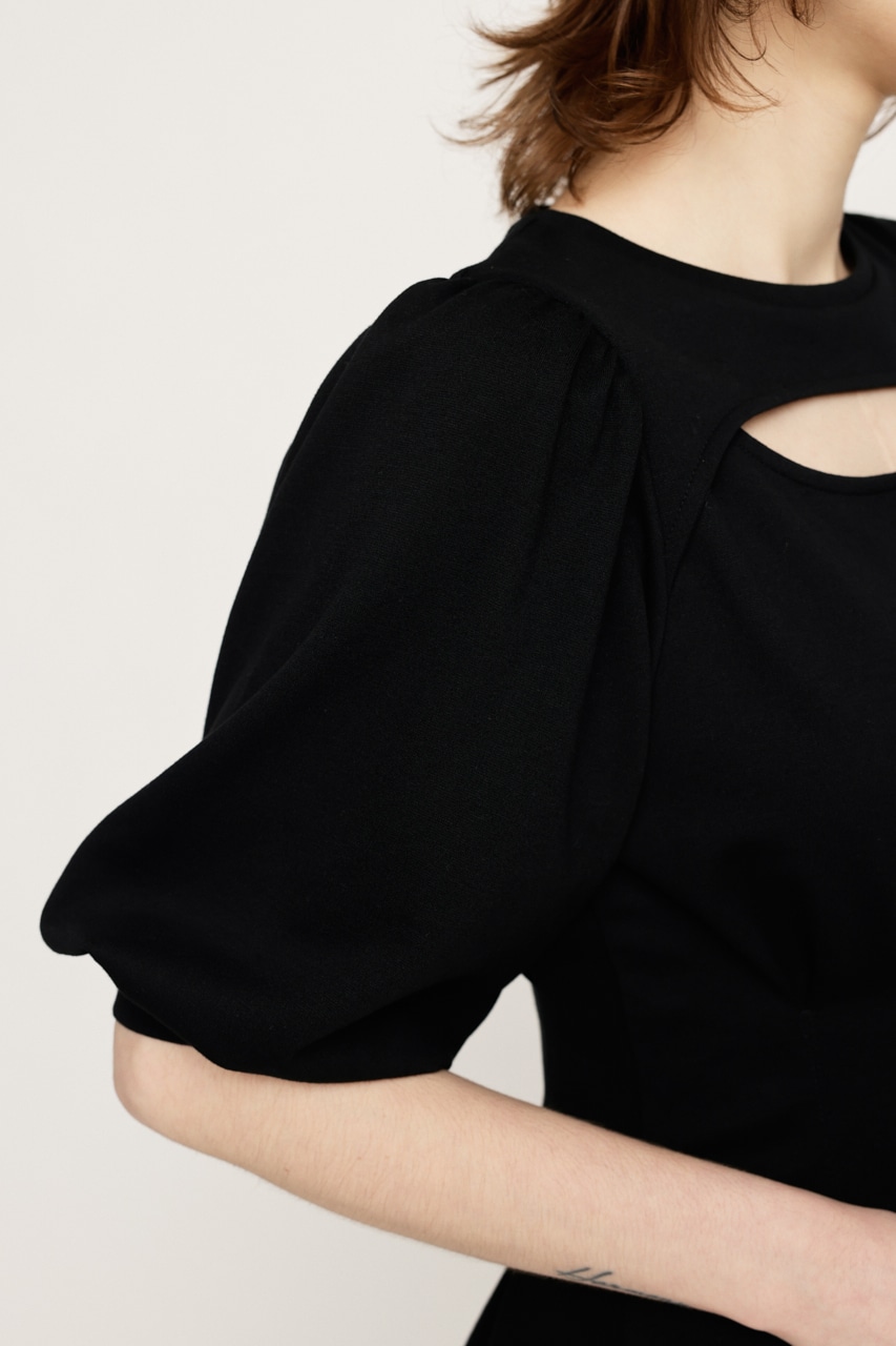 SLY | FRONT OPEN TUCK SLEEVE ショートワンピース (ワンピース