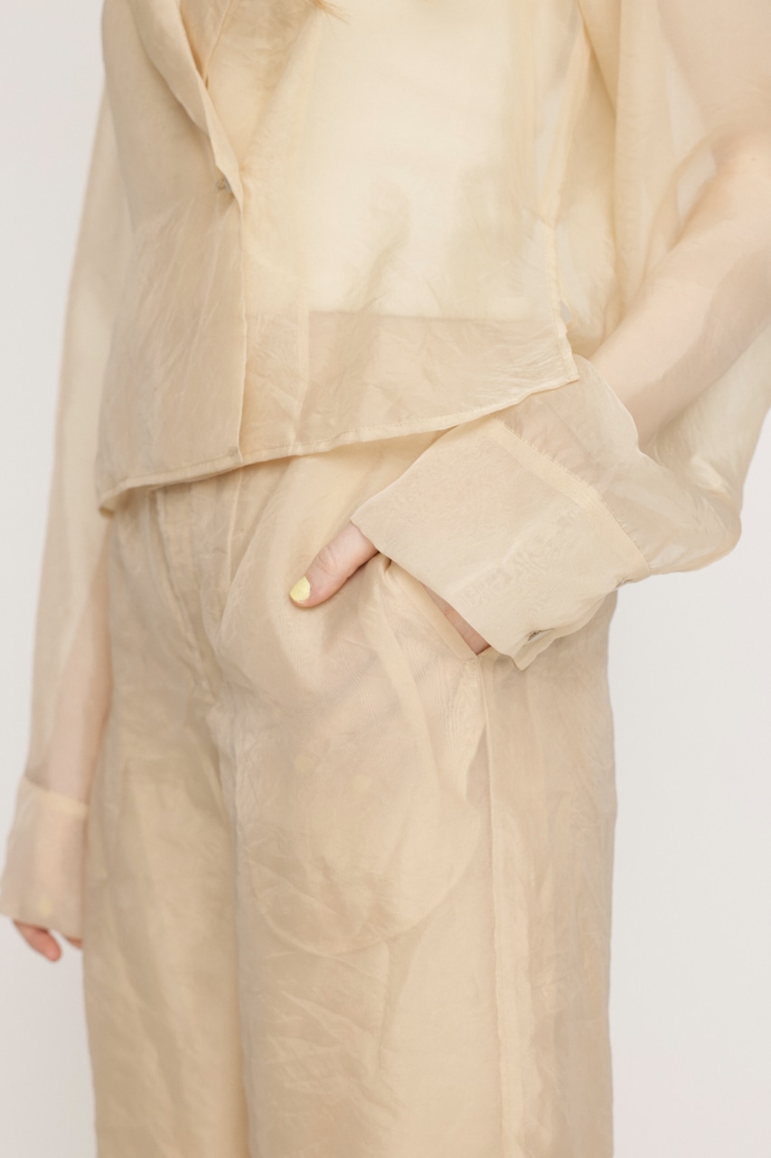 SHEER TAILOR ジャンプスーツ BEG FREE