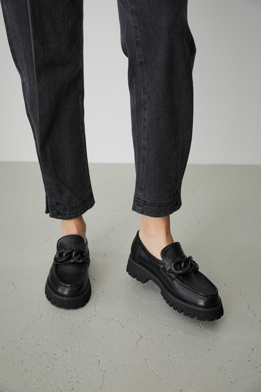 CHUNKY CHAIN LOAFERS｜M｜IVOY｜ローファー 