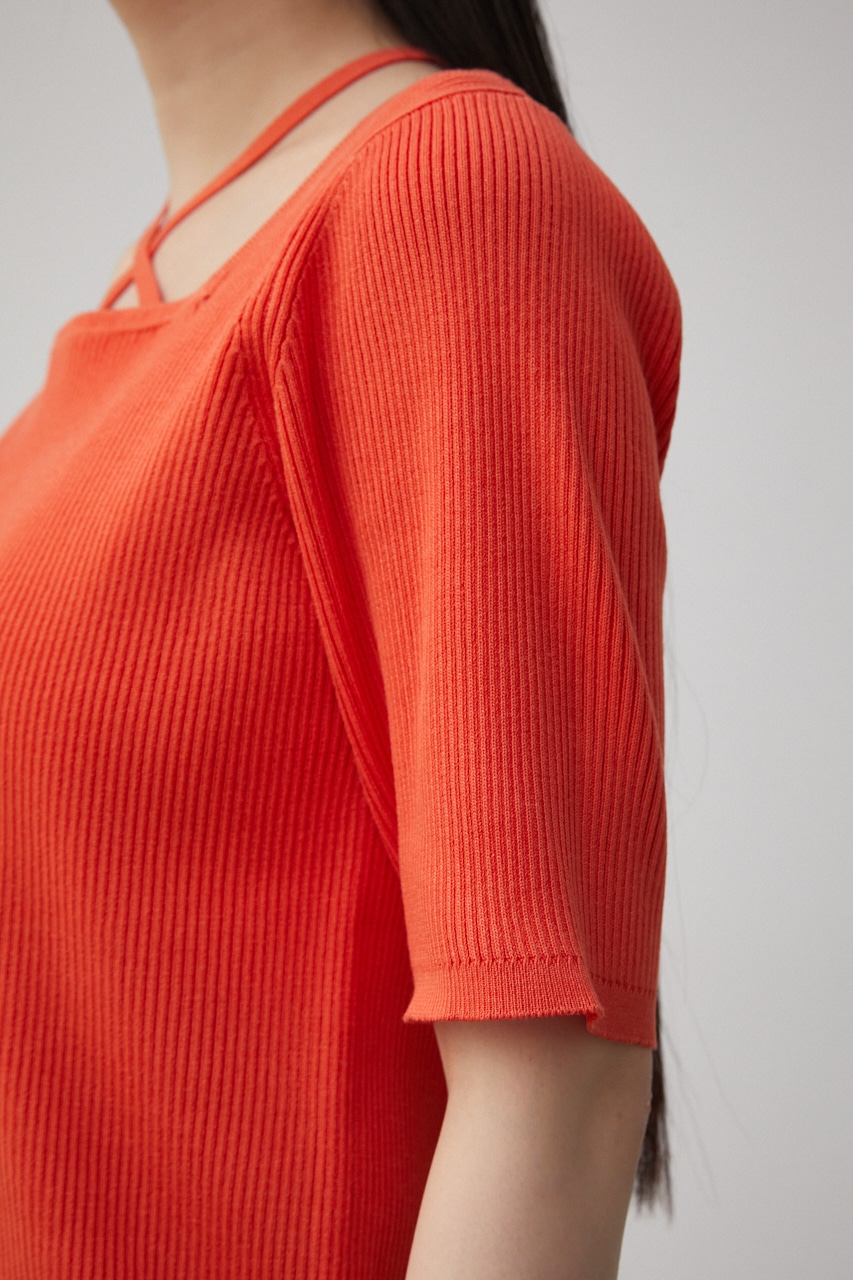 AZUL BY MOUSSY STRING DESIGN KNIT TOPS (ニット ) SHEL'TTER WEBSTORE