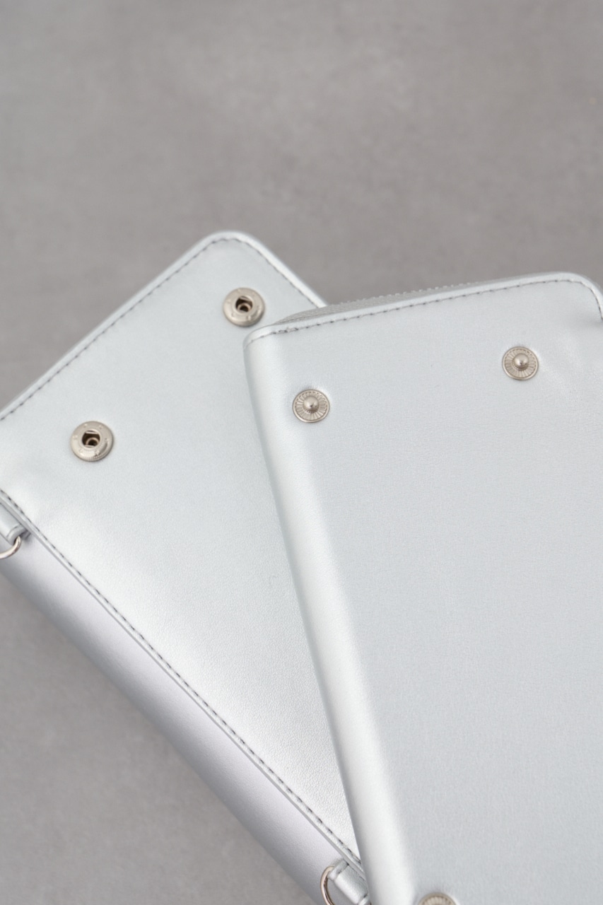 ビッグバックルウォレットバッグ SLV FREE