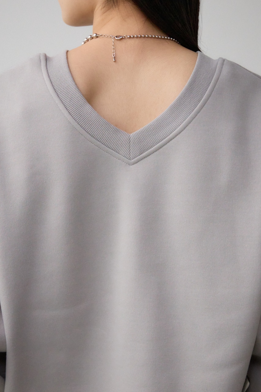 ルーズスウェットトップス GRY FREE