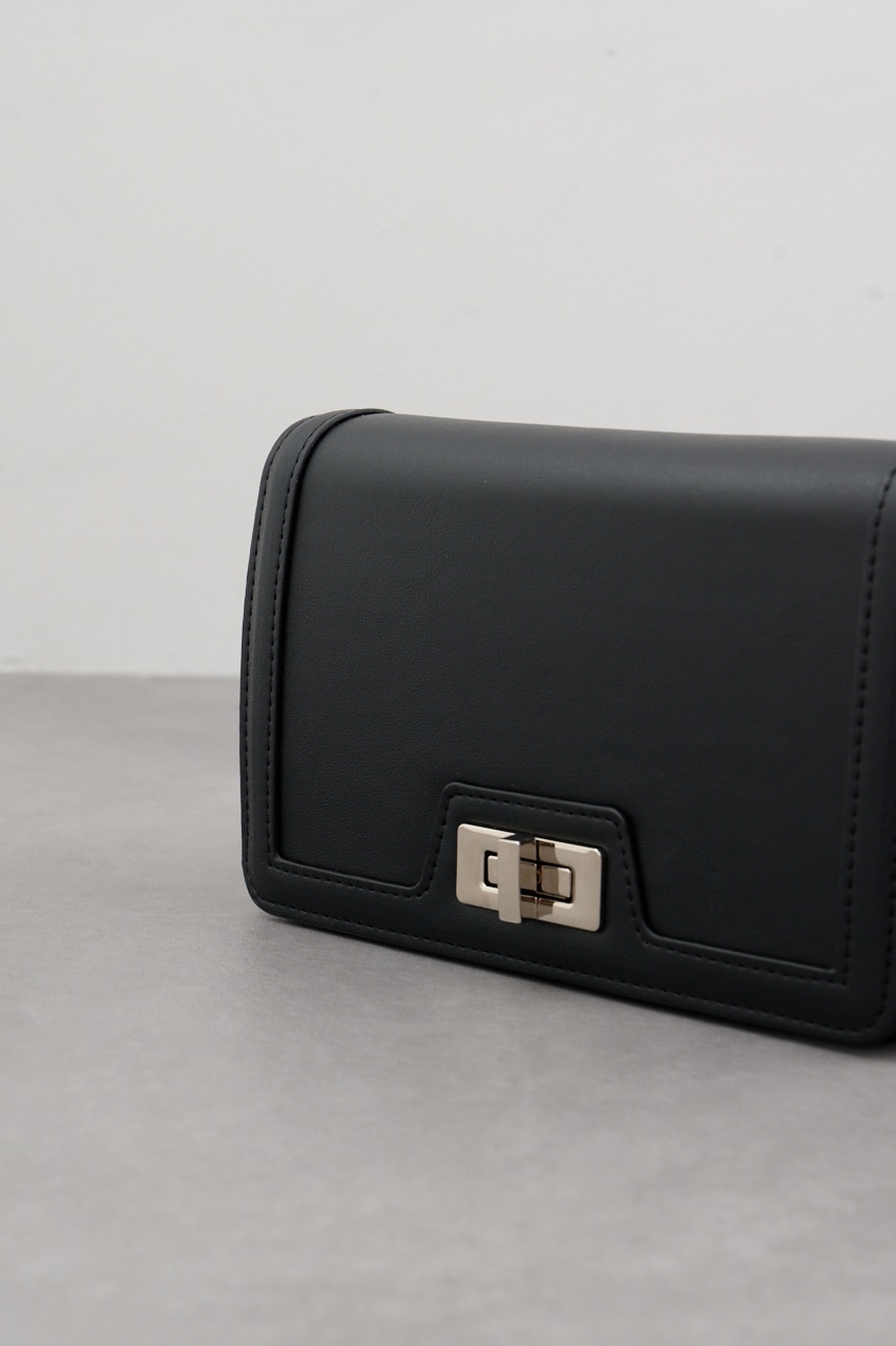 ターンロックバインディングウォレットバッグ BLK FREE