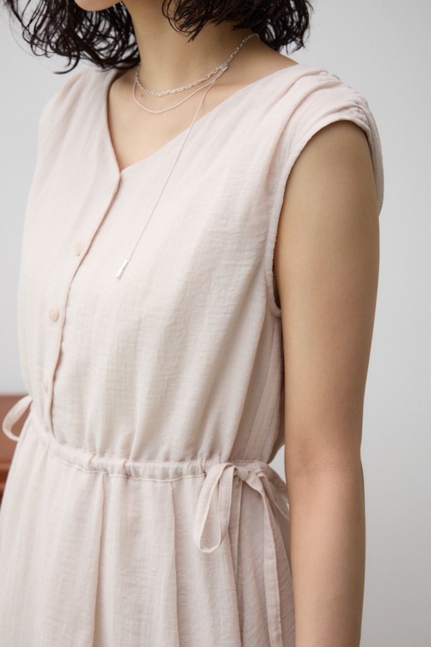 AZUL BY MOUSSY | ウエスト切替袖ギャザーノースリーブ