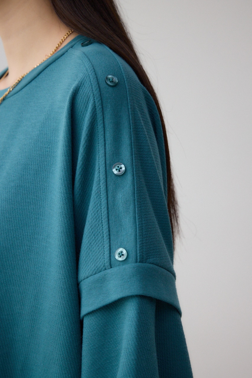 ドルマンカットトップス D/BLU FREE