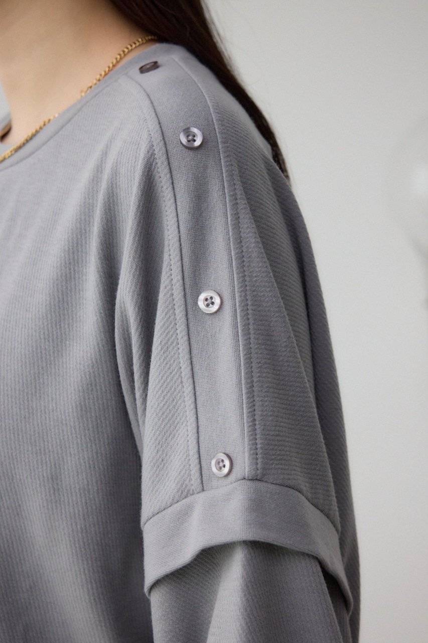 ドルマンカットトップス GRY FREE