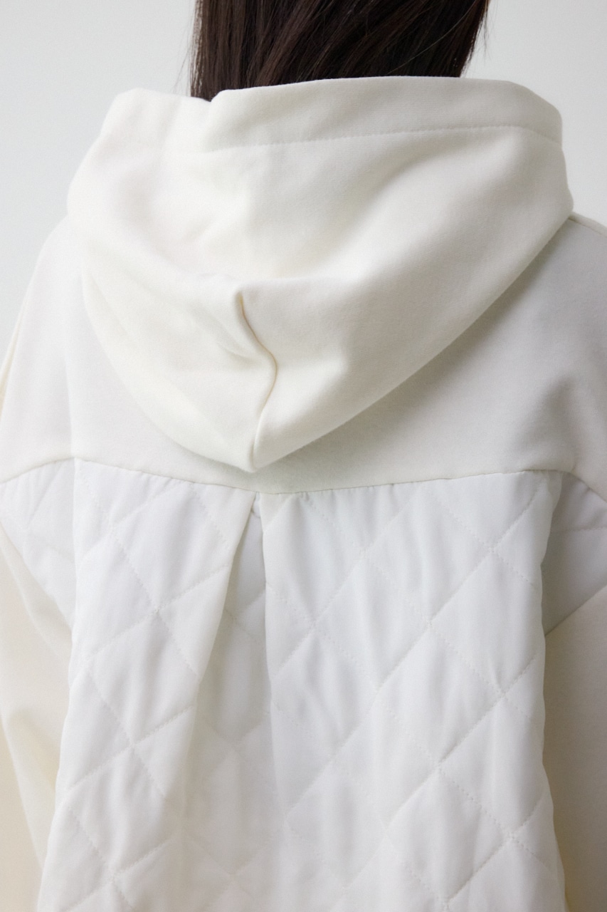 キルティングデザインフーディー IVOY M