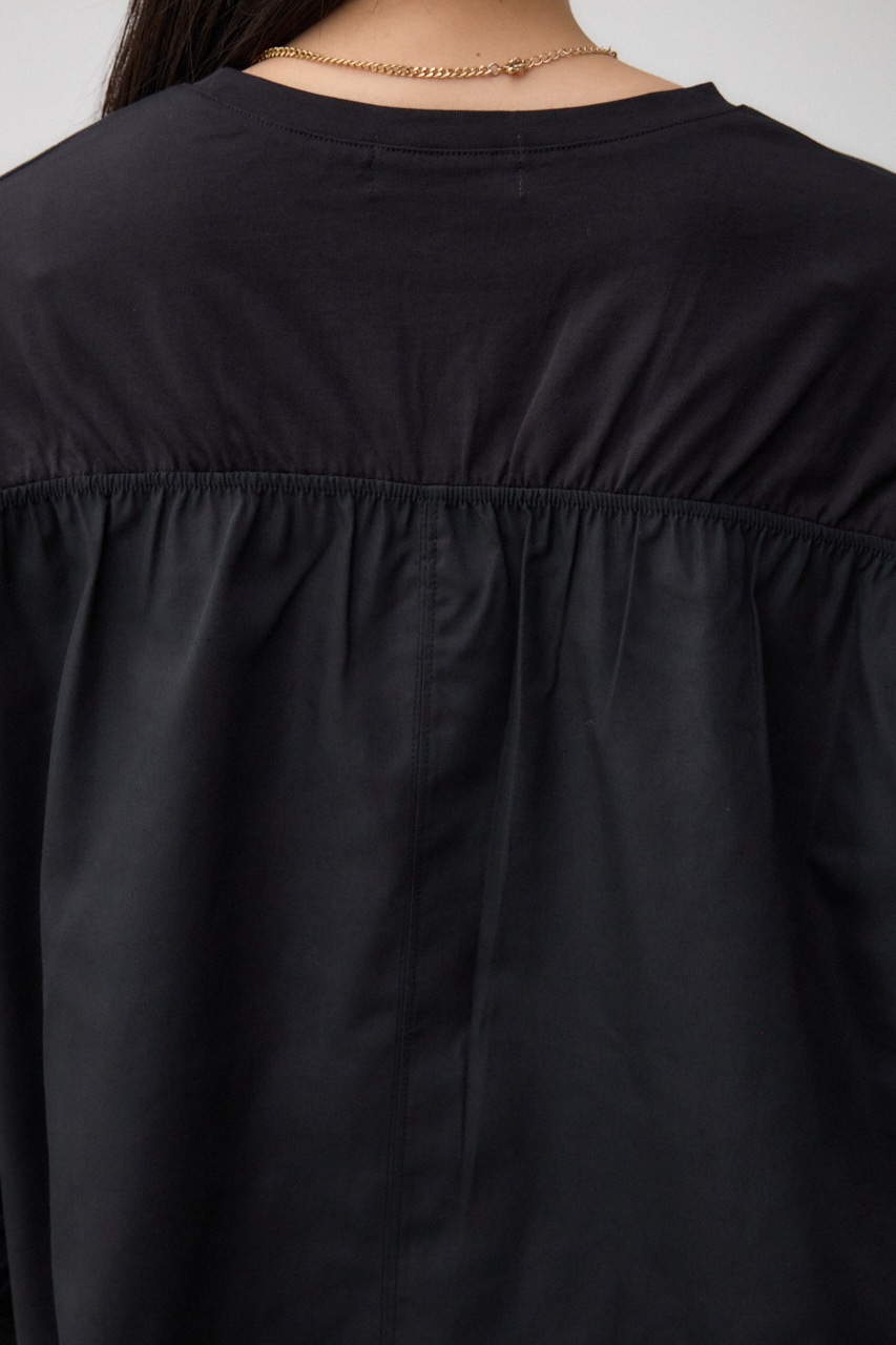 フハクキリカエプルオーバー BLK FREE