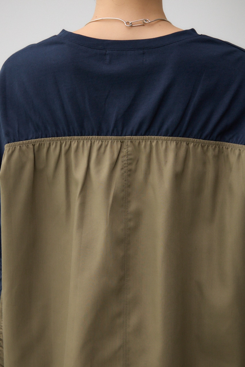 フハクキリカエプルオーバー NVY FREE