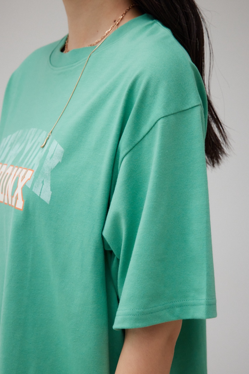 カレッジルーズTシャツ GRN FREE